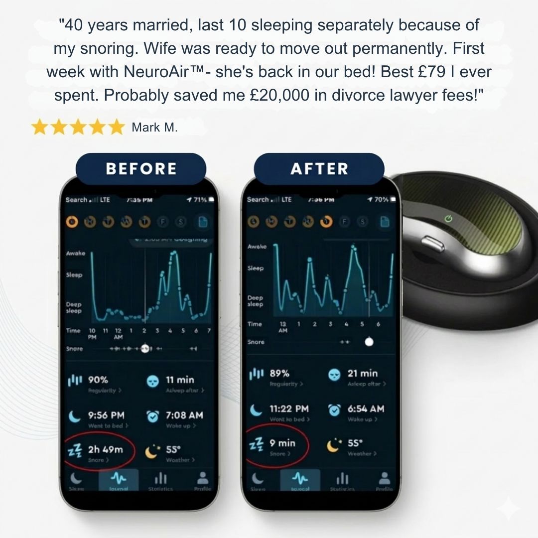 NeuroAir™ |  Smart Anti-Snoring Neurostimulation Device